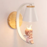 LumiNest - Scandinavische Cartoon Wandlamp voor Kinderkamer